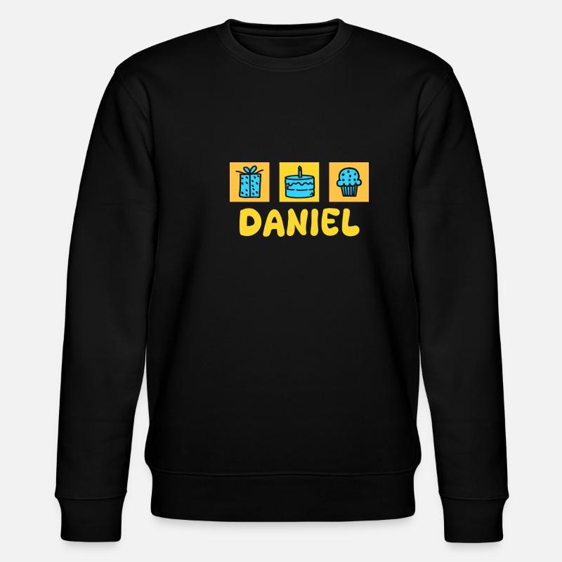 Vorname Daniel - Stanley/Stella Unisex Bio-Sweatshirt CHANGER  - Schwarz