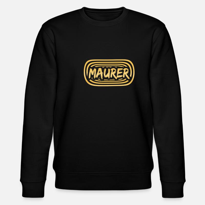 Cadeau pour maçon - Sweat bio CHANGER Stanley/Stella Unisexe - noir