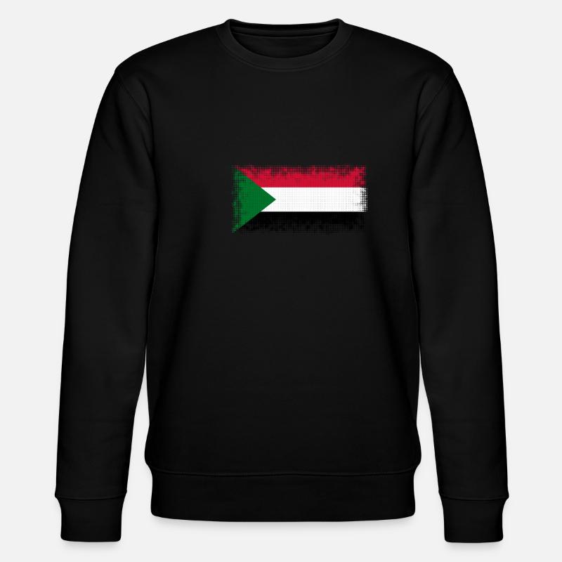 Sudan Sudan - Stanley/Stella Unisex Bio-Sweatshirt CHANGER  - Schwarz