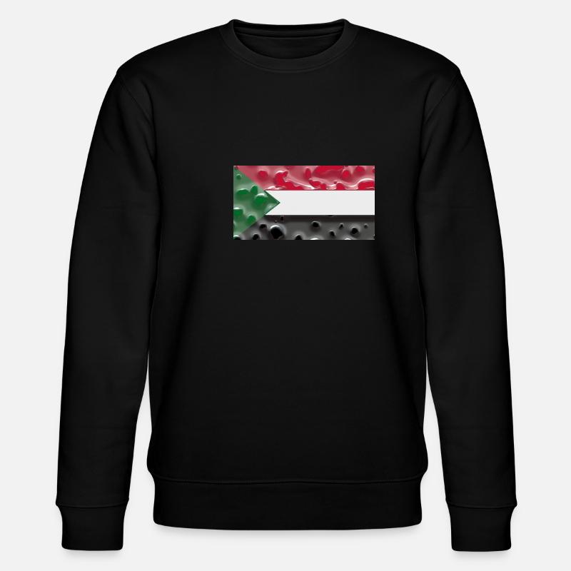 Sudan - Stanley/Stella Unisex Bio-Sweatshirt CHANGER  - Schwarz