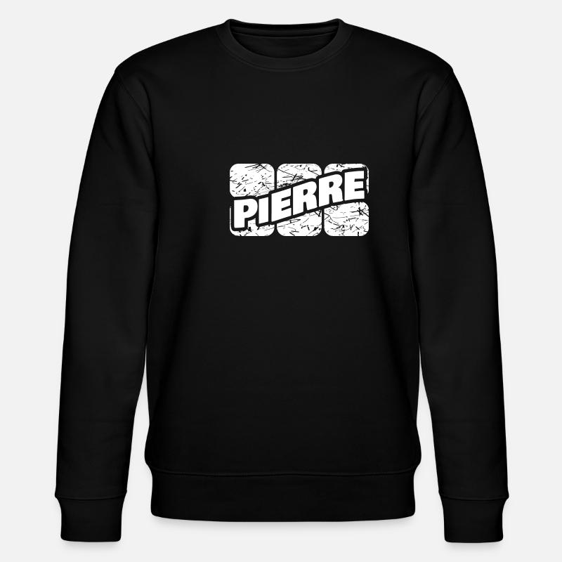 Pierre - Stanley/Stella Unisex Bio-Sweatshirt CHANGER  - Schwarz