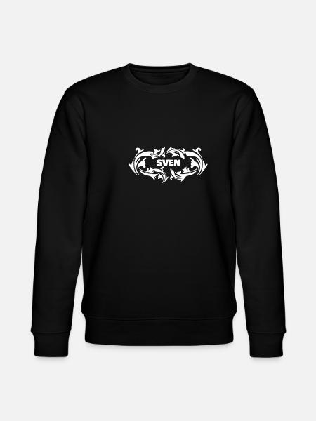 Name Sven - Stanley/Stella CHANGER Unisex Organic Sweatshirt - black