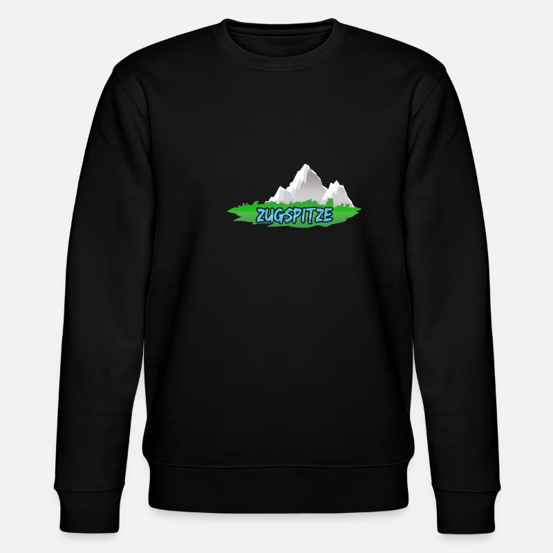 Zugspitze Zugspitze - Stanley/Stella Unisex Bio-Sweatshirt CHANGER  - Schwarz