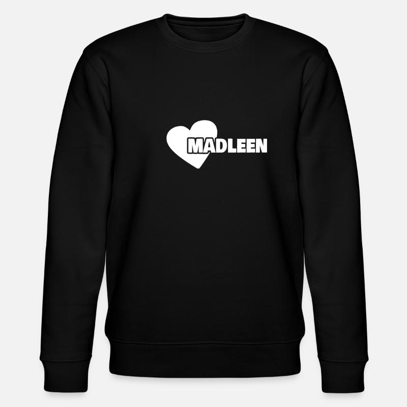 Madleen comme prénom - Sweat bio CHANGER Stanley/Stella Unisexe - noir