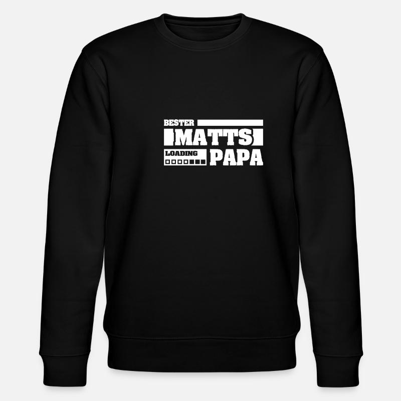 Matts - Sweat bio CHANGER Stanley/Stella Unisexe - noir