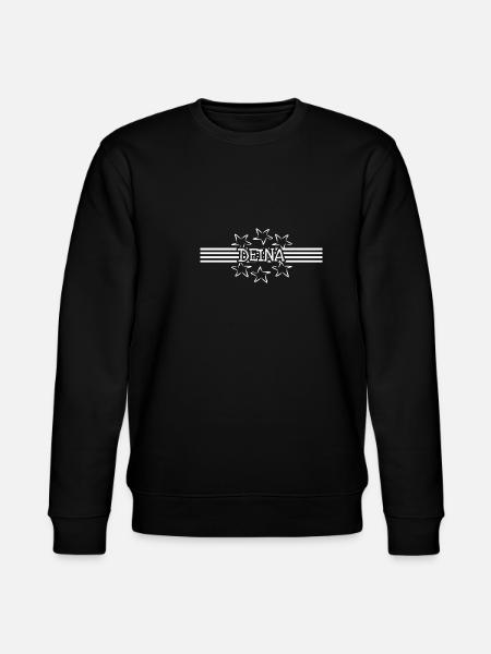 Woman's name Deina - Stanley/Stella CHANGER Unisex Organic Sweatshirt - black