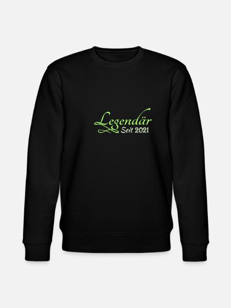 2021 - Stanley/Stella CHANGER Unisex Organic Sweatshirt - black