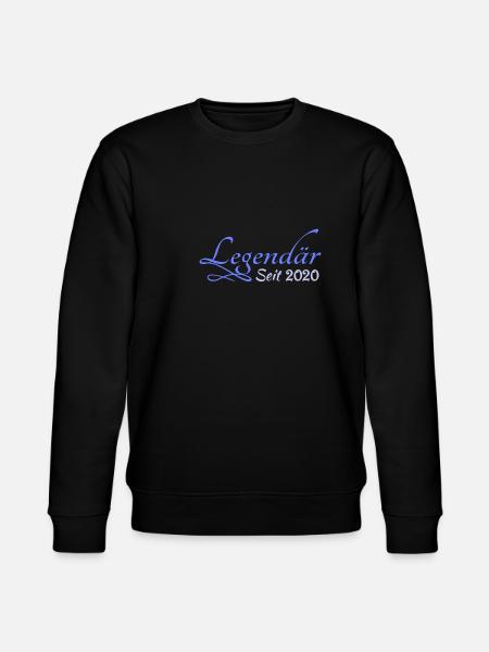 2020 - Stanley/Stella CHANGER Unisex Organic Sweatshirt - black