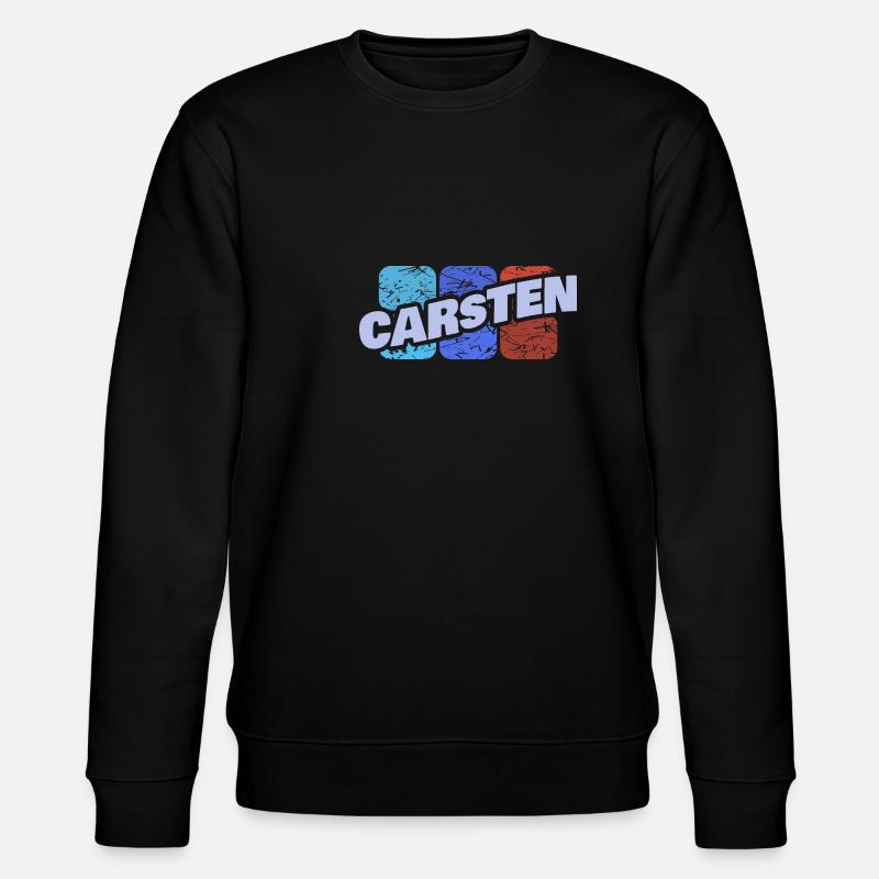 Carsten Carsten - Stanley/Stella Unisex Bio-Sweatshirt CHANGER  - Schwarz