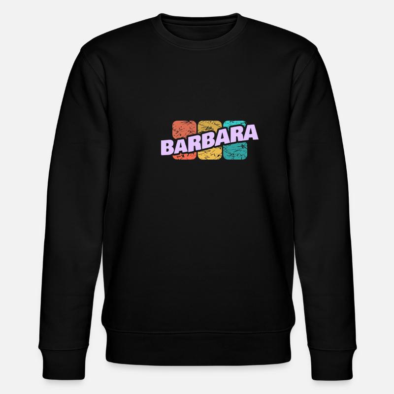 Barbara - Stanley/Stella Unisex Bio-Sweatshirt CHANGER  - Schwarz