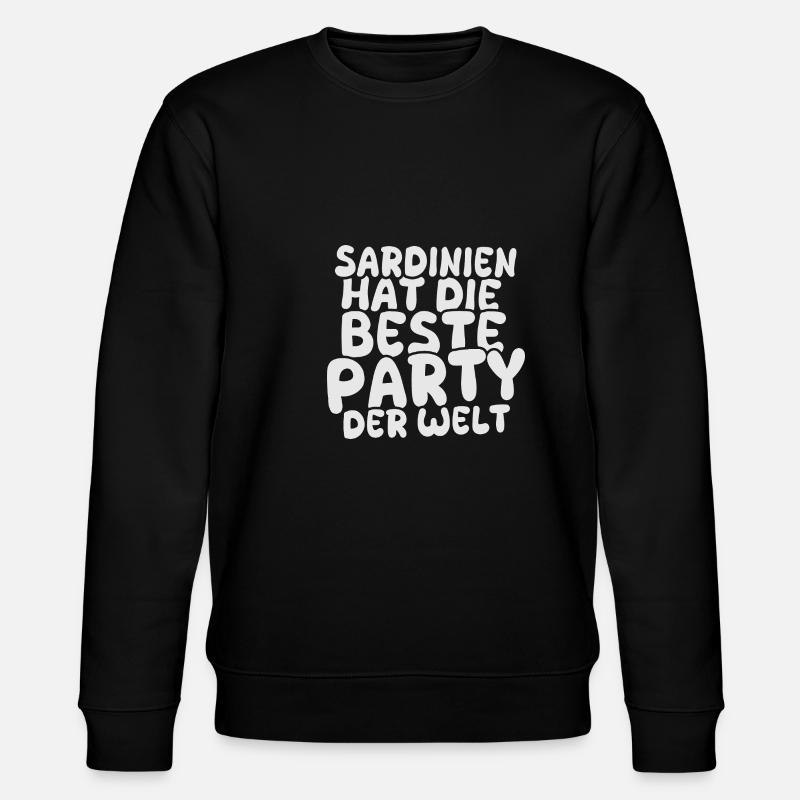 Destination de vacances Sardaigne - Sweat bio CHANGER Stanley/Stella Unisexe - noir