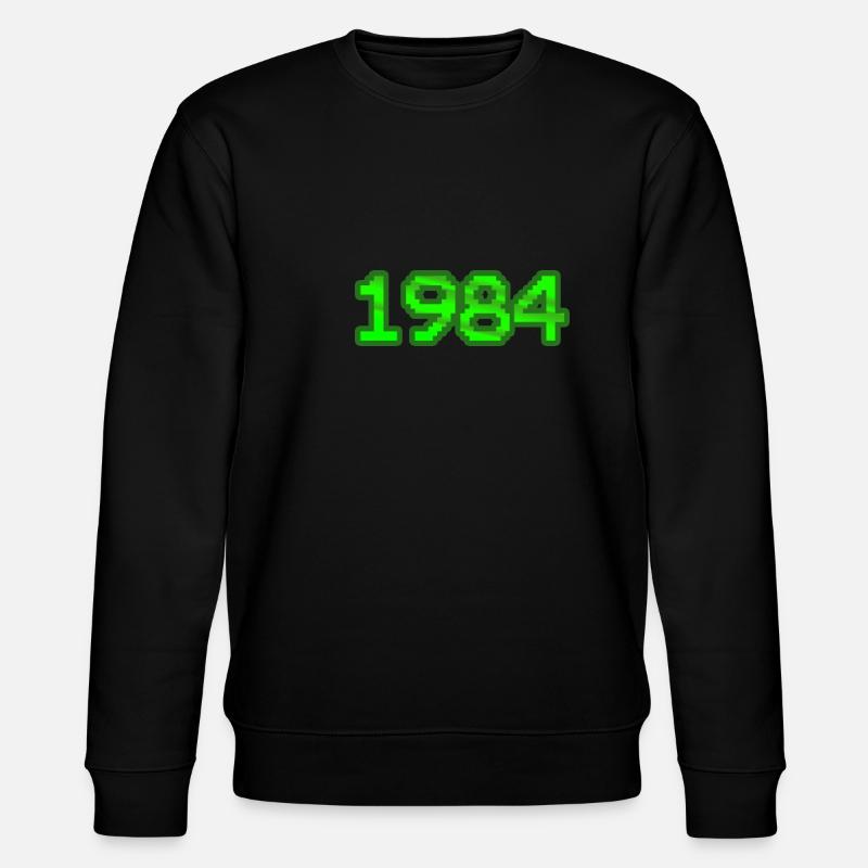 Computer 1984 - Stanley/Stella CHANGER Unisex Organic Sweatshirt - black