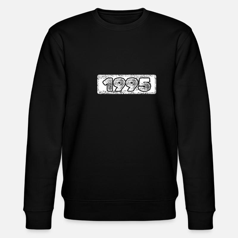 1995 - Stanley/Stella CHANGER Unisex Organic Sweatshirt - black