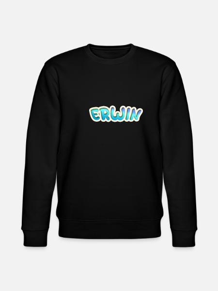Geschenk für Erwin - Stanley/Stella Unisex Bio-Sweatshirt CHANGER  - Schwarz