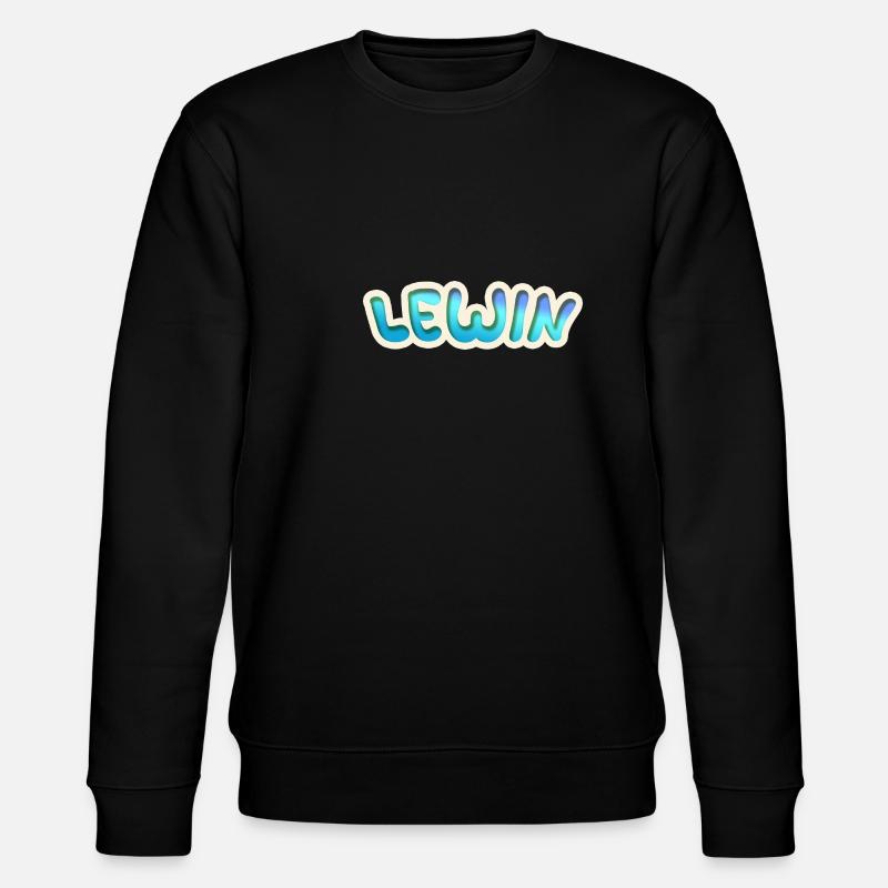 Lewin als Job - Stanley/Stella Unisex Bio-Sweatshirt CHANGER  - Schwarz
