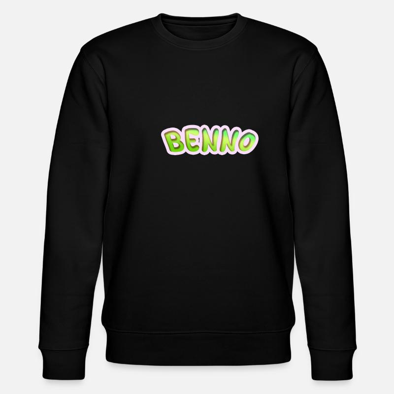 Gift for Benno - Stanley/Stella CHANGER Unisex Organic Sweatshirt - black