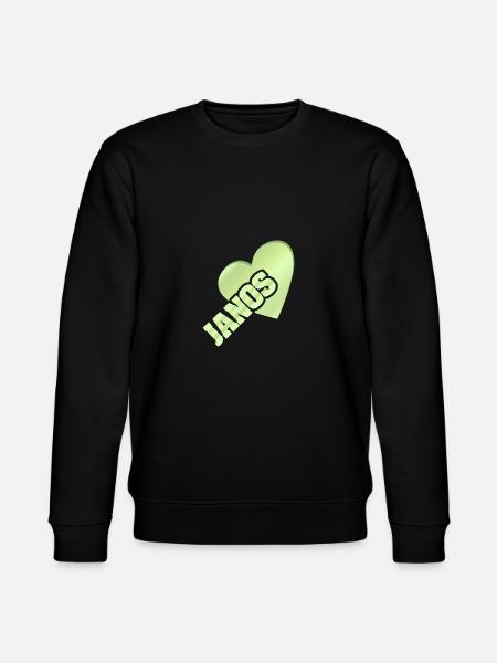 Love Janos - Stanley/Stella CHANGER Unisex Organic Sweatshirt - black