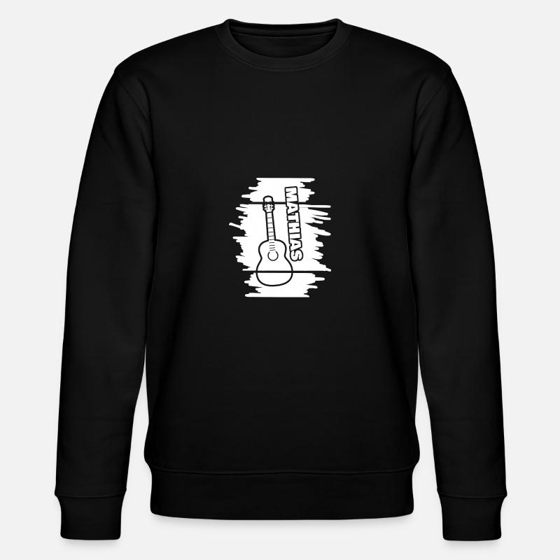 Guitar Mathias - Stanley/Stella CHANGER Unisex Organic Sweatshirt - black