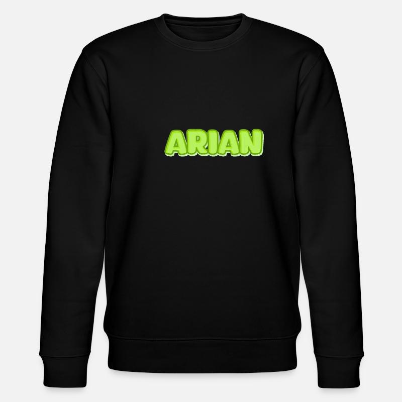 Arian Arian - Stanley/Stella CHANGER Unisex Organic Sweatshirt - black