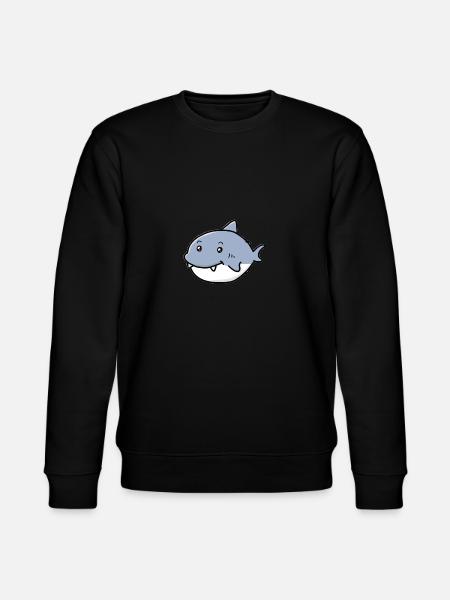 Cute Shark - Stanley/Stella CHANGER Unisex Organic Sweatshirt - black