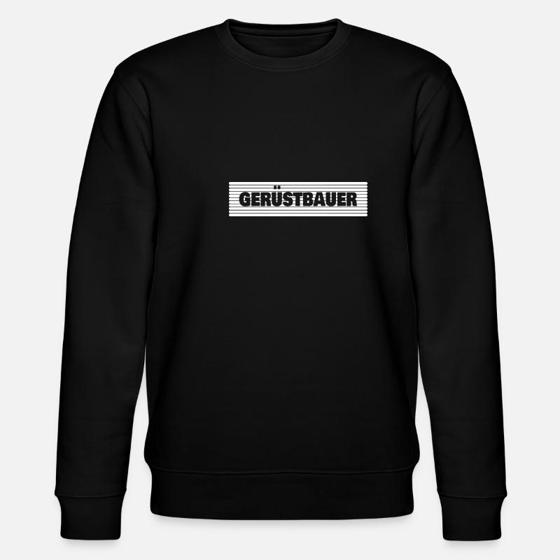Échafaudage - Sweat bio CHANGER Stanley/Stella Unisexe - noir