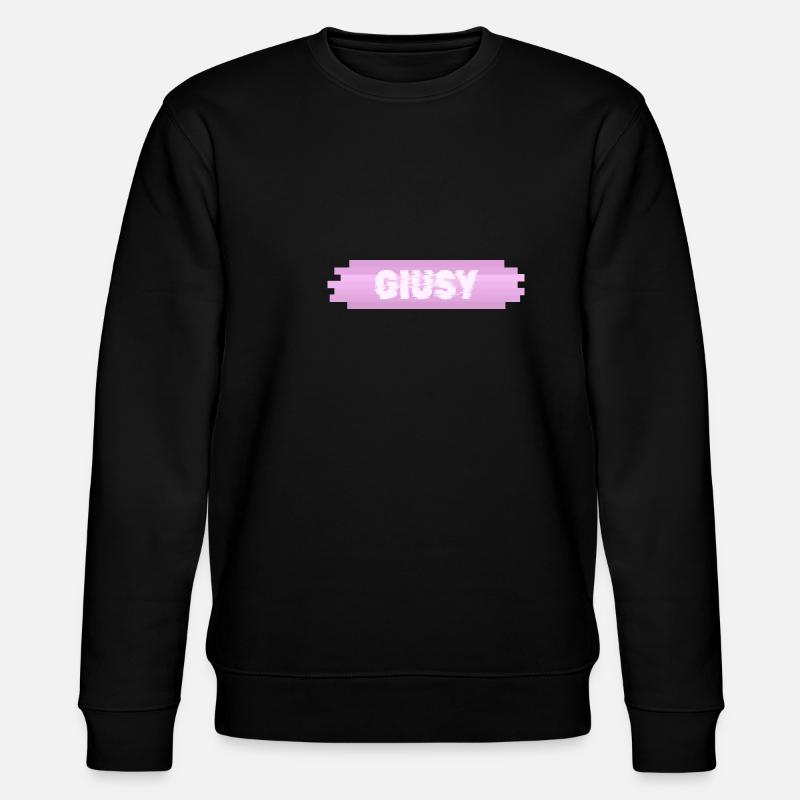 Frauenname Giusy - Stanley/Stella Unisex Bio-Sweatshirt CHANGER  - Schwarz
