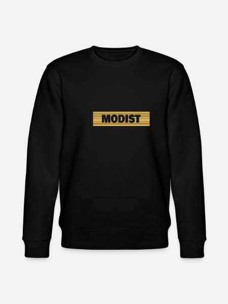Modist als Beruf - Stanley/Stella Unisex Bio-Sweatshirt CHANGER  - Schwarz