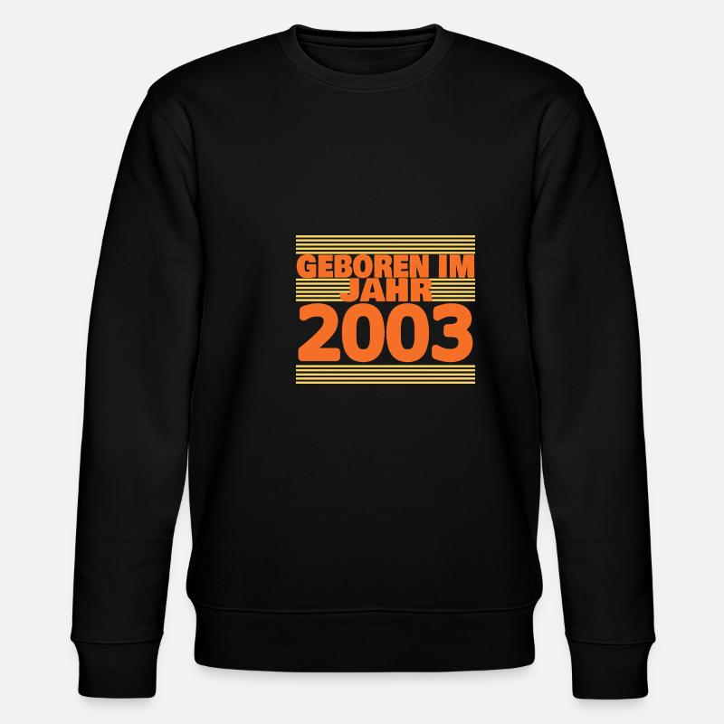 im 2003 - Stanley/Stella Unisex Bio-Sweatshirt CHANGER  - Schwarz
