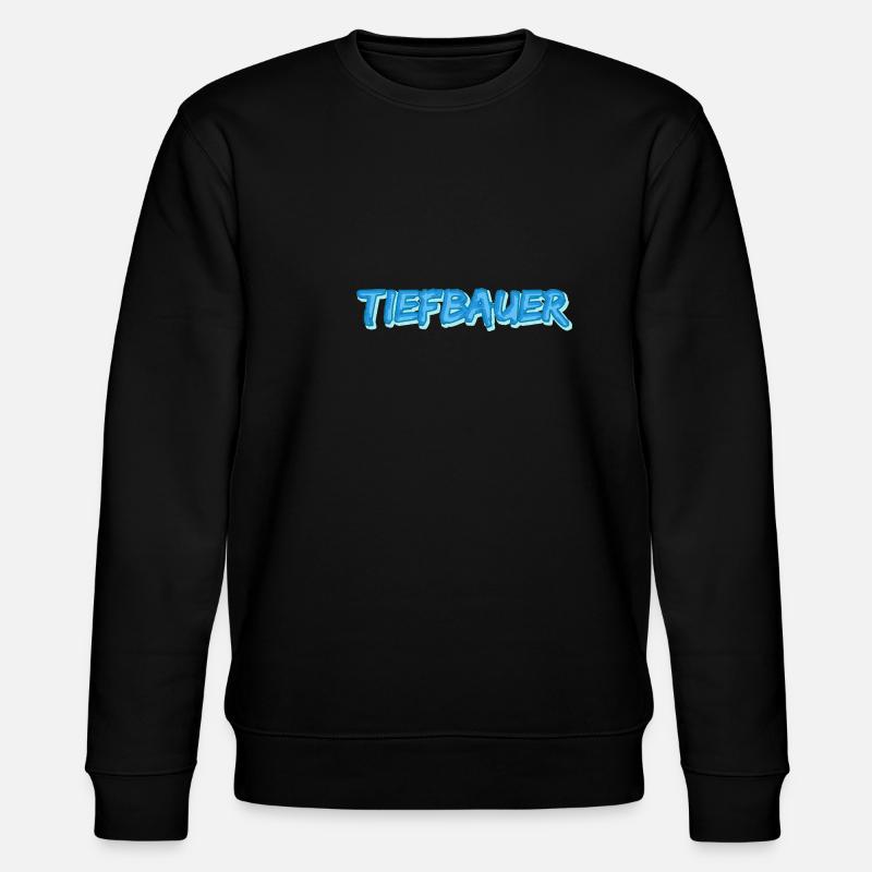 Tiefbauer als Job - Stanley/Stella Unisex Bio-Sweatshirt CHANGER  - Schwarz
