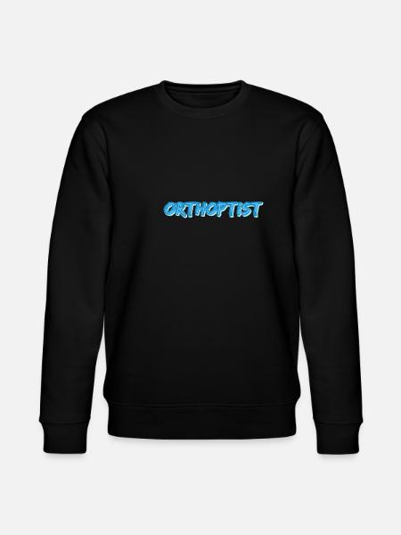 Gift for Orthoptist - Stanley/Stella CHANGER Unisex Organic Sweatshirt - black