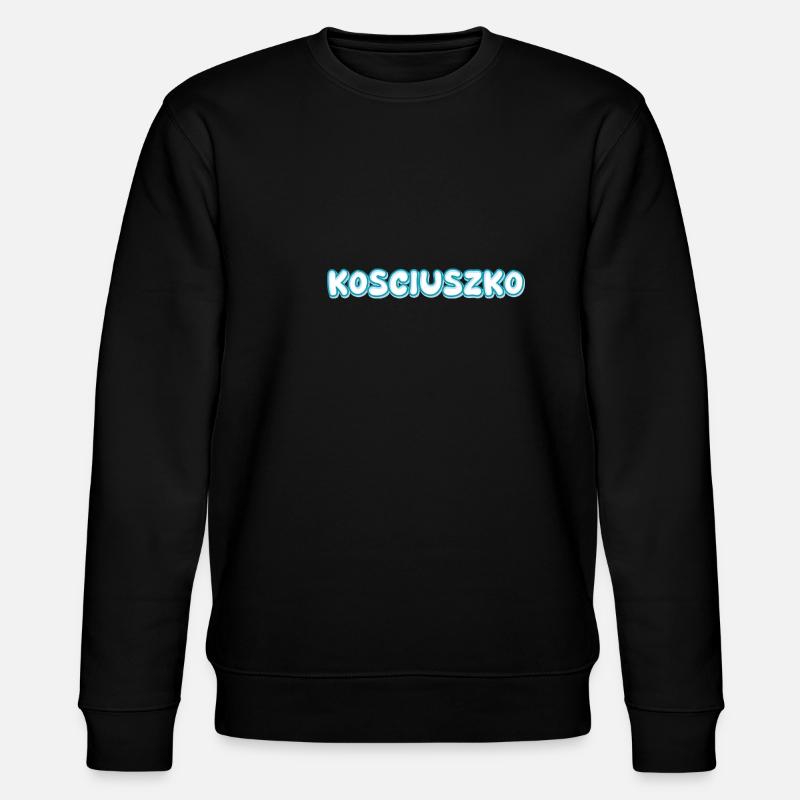 Trekking Kosciuszko - Stanley/Stella Unisex Bio-Sweatshirt CHANGER  - Schwarz