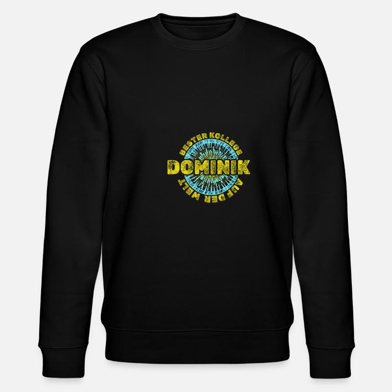 Dominik as a first name - Stanley/Stella CHANGER Unisex Organic Sweatshirt - black