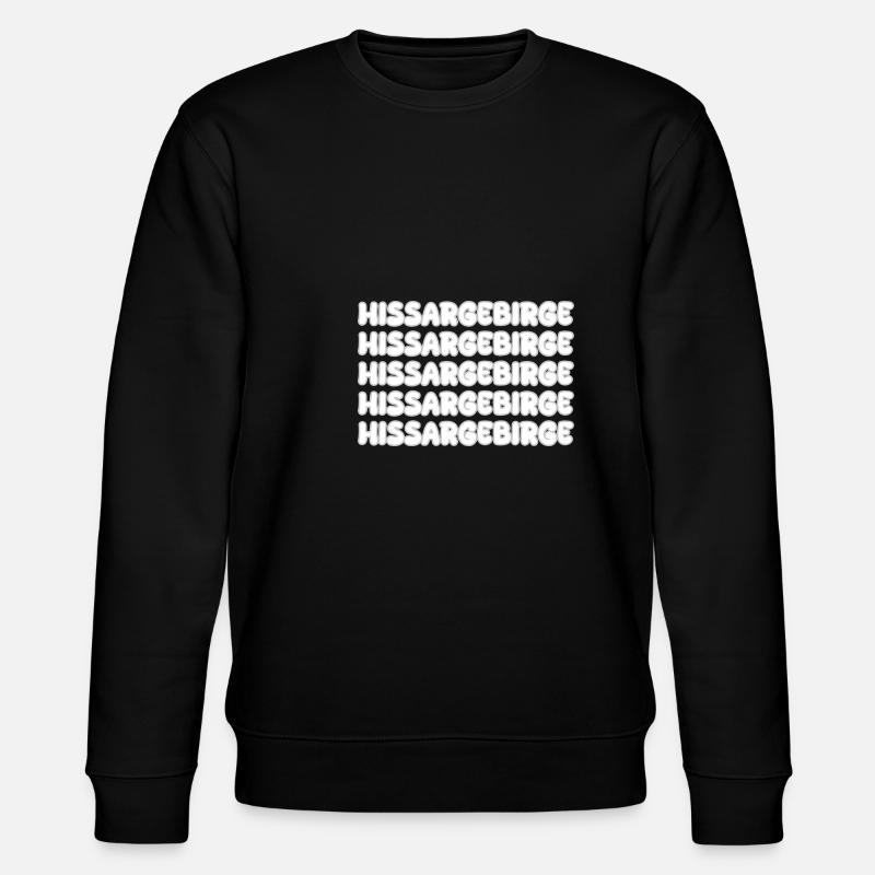 Climbing Hissar Mountains - Stanley/Stella CHANGER Unisex Organic Sweatshirt - black