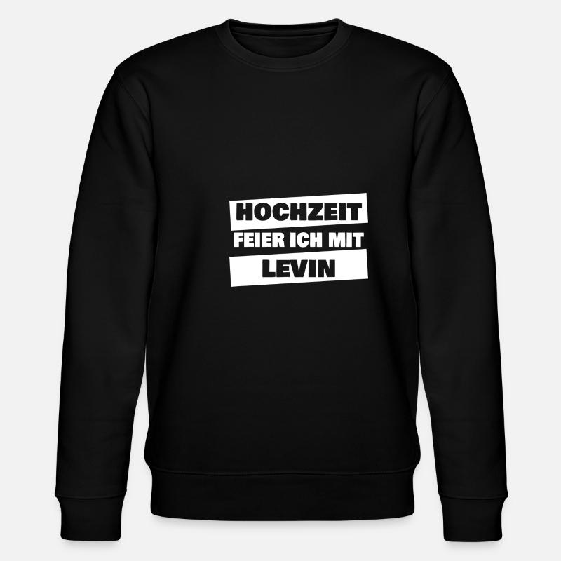 Cadeau pour Levin - Sweat bio CHANGER Stanley/Stella Unisexe - noir