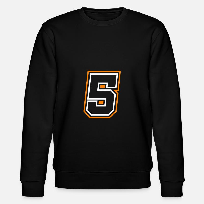 5 Symbole numérique - Sweat bio CHANGER Stanley/Stella Unisexe - noir