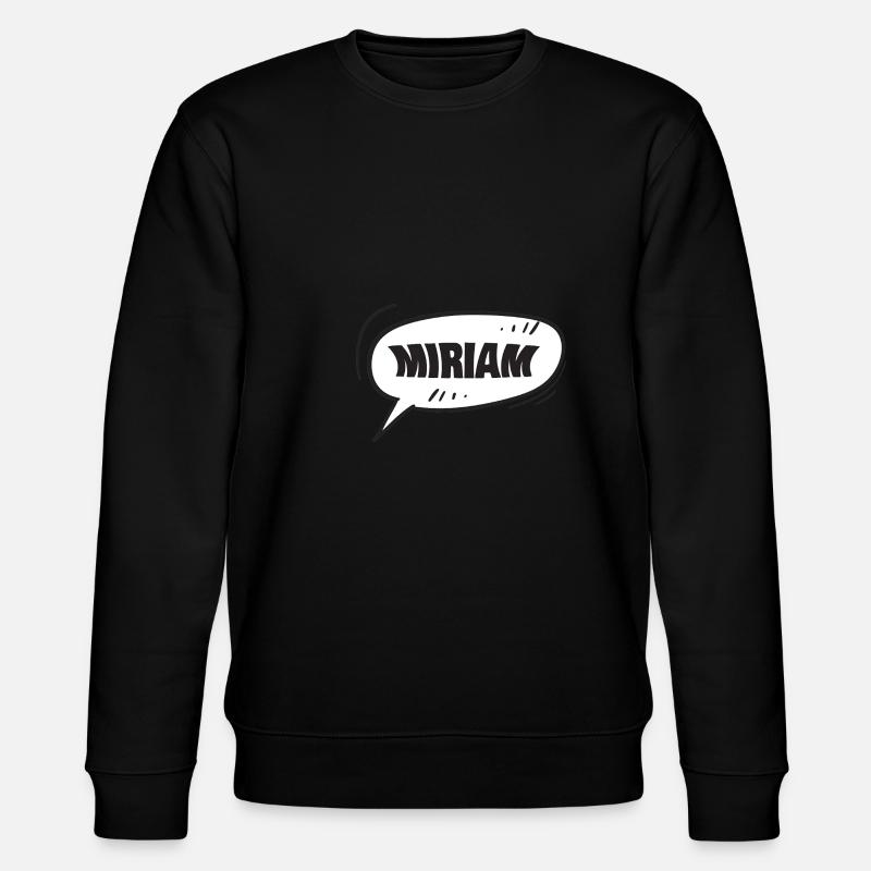 Miriam - Sweat bio CHANGER Stanley/Stella Unisexe - noir
