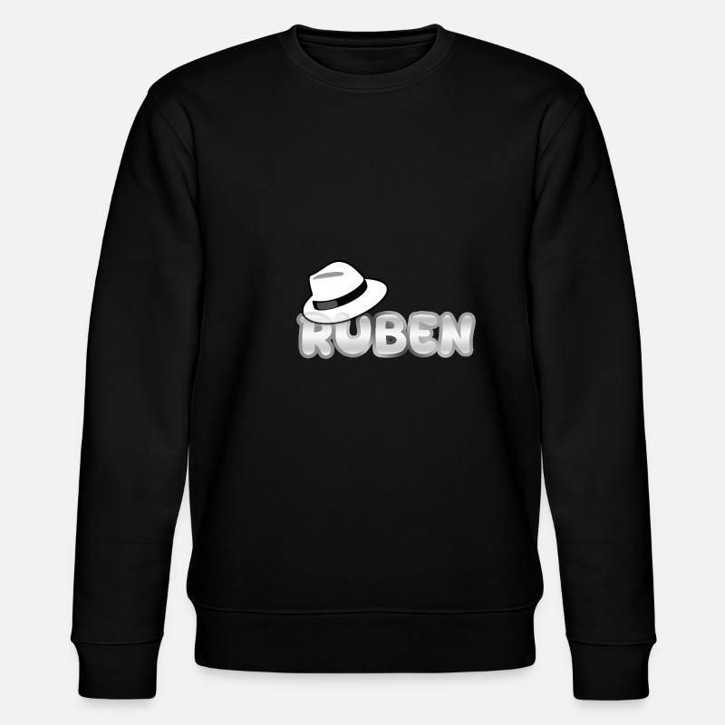 Hut Ruben - Stanley/Stella Unisex Bio-Sweatshirt CHANGER  - Schwarz