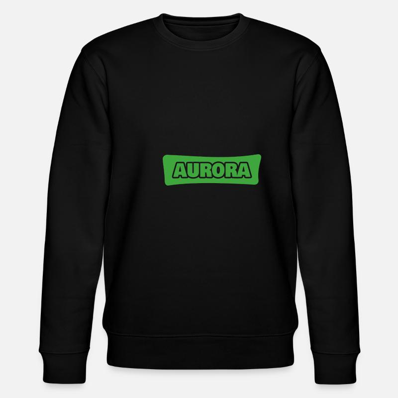 Aurora - Stanley/Stella Unisex Bio-Sweatshirt CHANGER  - Schwarz