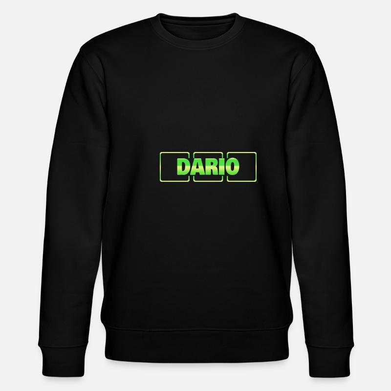 Geschenkidee Dario - Stanley/Stella Unisex Bio-Sweatshirt CHANGER  - Schwarz