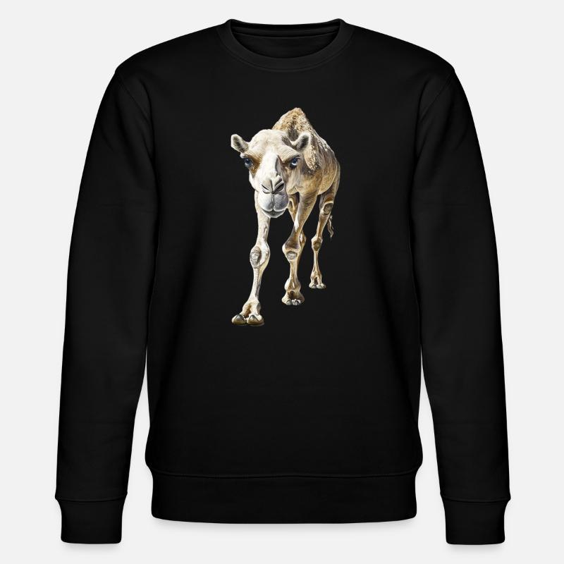 Kamel - Stanley/Stella Unisex Bio-Sweatshirt CHANGER  - Schwarz