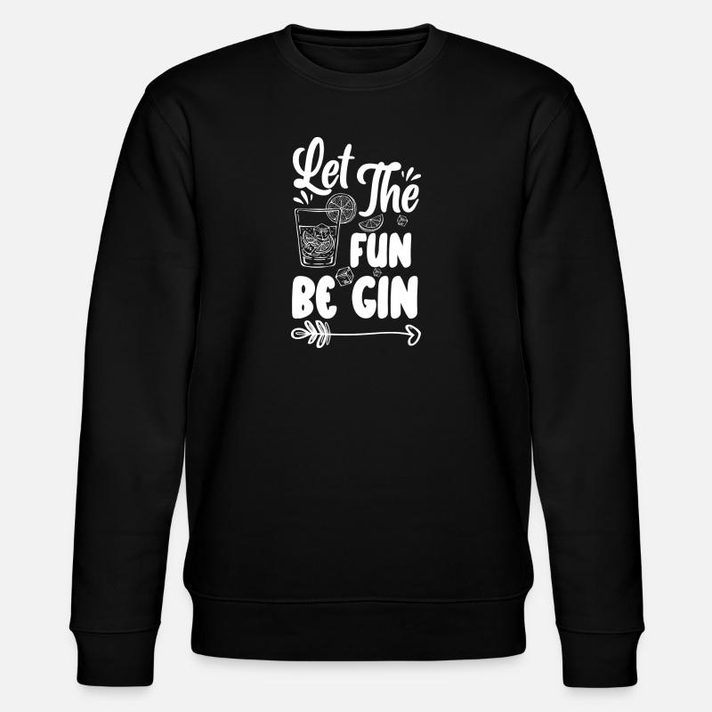 Alcool Boisson Buveur Alcool - Sweat bio CHANGER Stanley/Stella Unisexe - noir