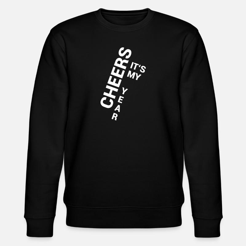 Cheers - Stanley/Stella Unisex Bio-Sweatshirt CHANGER  - Schwarz