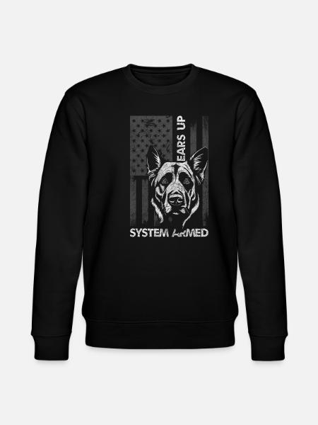 Dog Guardian Dog Training - Stanley/Stella CHANGER Unisex Organic Sweatshirt - black
