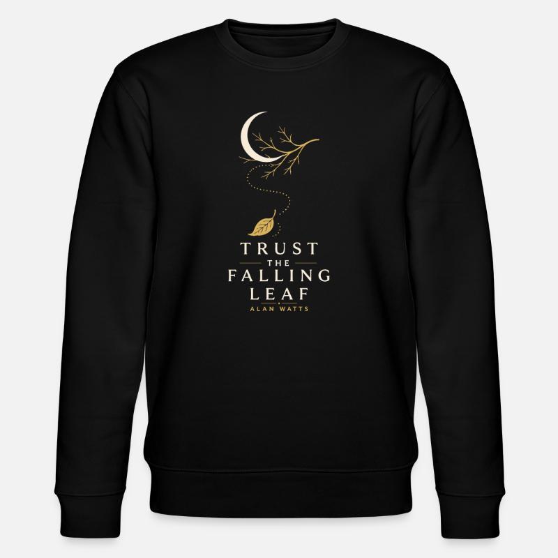 Falling Leaf Trust - Stanley/Stella Unisex Bio-Sweatshirt CHANGER - Schwarz