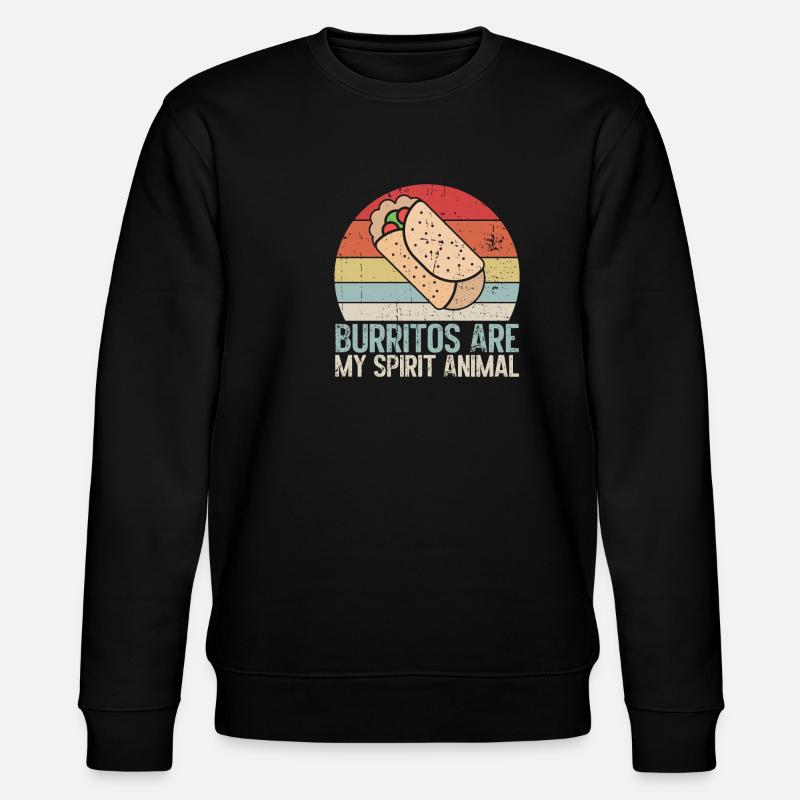Cadeau Burrito - Sweat bio CHANGER Stanley/Stella Unisexe - noir