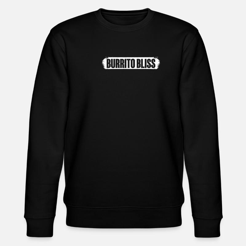 Burrito Gift - Stanley/Stella Unisex Bio-Sweatshirt CHANGER  - Schwarz