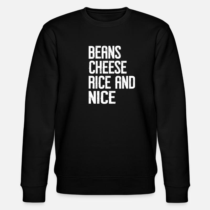 Burrito Gift - Stanley/Stella Unisex Bio-Sweatshirt CHANGER  - Schwarz