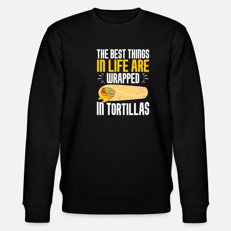 Cadeau Burrito - Sweat bio CHANGER Stanley/Stella Unisexe - noir