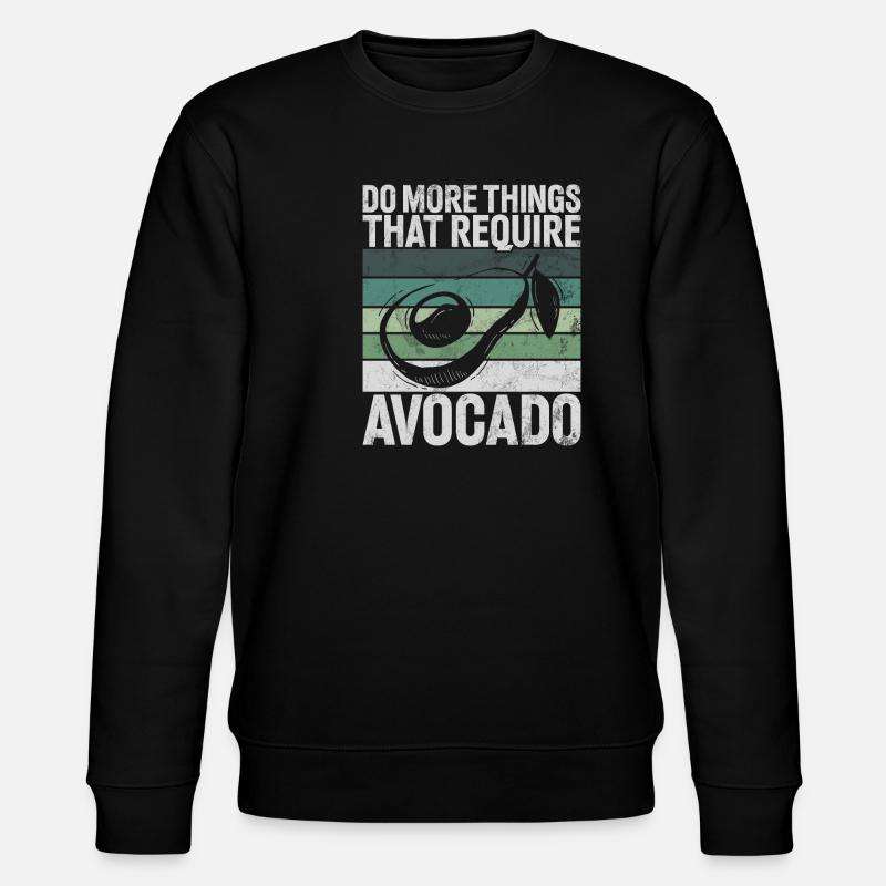 Avocado Gifts - Stanley/Stella Unisex Bio-Sweatshirt CHANGER  - Schwarz