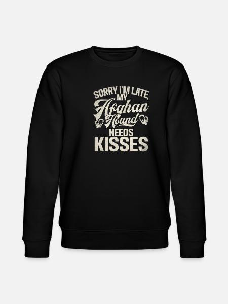 Afghan Hound Gifts - Stanley/Stella CHANGER Unisex Organic Sweatshirt - black
